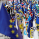 A sea of signs at the Put it to the People protest in support of remaining in the EU.